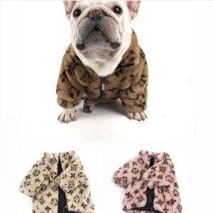 Louis Vuitton dog jackets! See through rain jacket also
